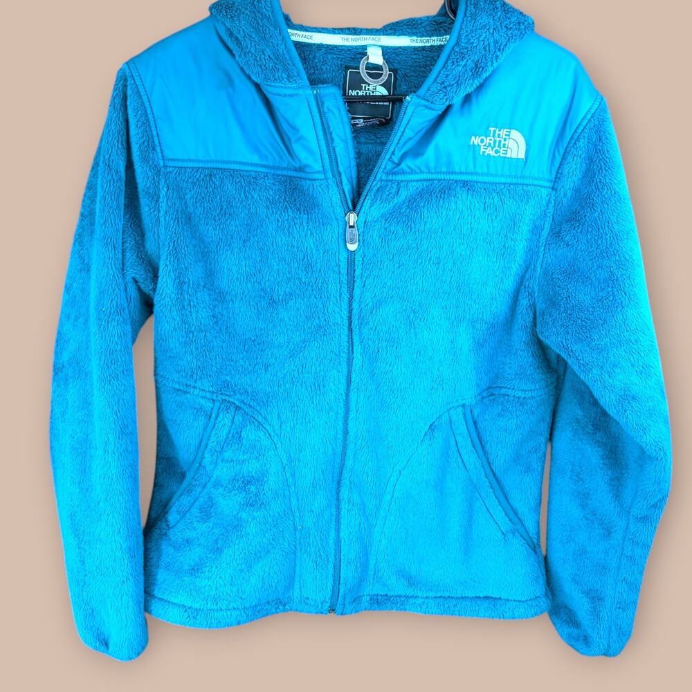 The North Face Fleece Hoodie Women’s Small Blue Full Zip